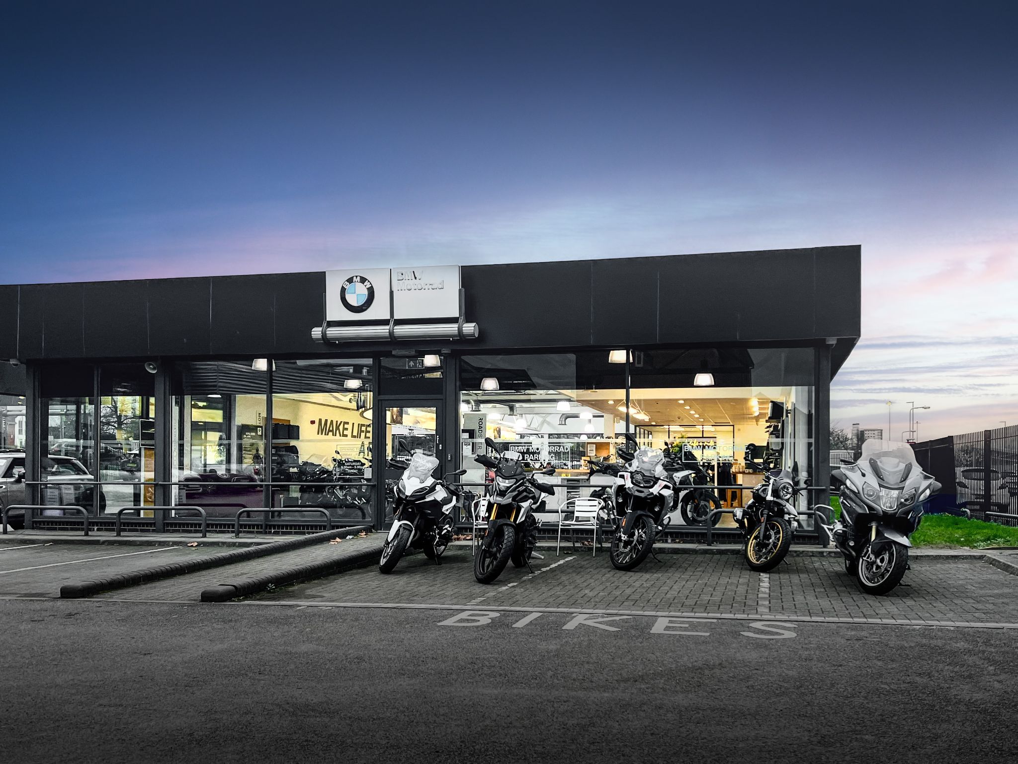 Sytner Wolverhampton BMW Motorrad Bike dealership in